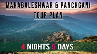 Mahabaleshwar Tour Plan  Places to visit in Mahabaleshwar and Panchgani [upl. by Jarv]