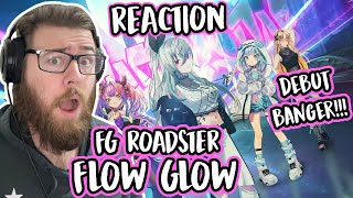 REACTING to FLOW GLOW DEBUT SONG quotFG ROADSTERquot  Laverick Reacts [upl. by Olrac74]