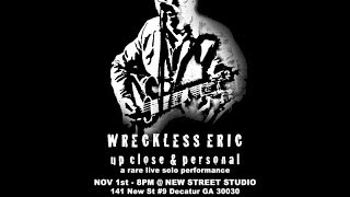 Wreckless Eric Whole Wide World  Live at New Street Studio 2013 [upl. by Ahtebbat]