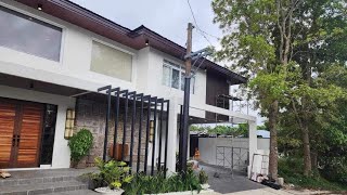 Brand New House and lot with Pool Tagaytay City  House Tour D8 [upl. by Yllatan]