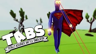 Super Man in Totally Accurate Battle Simulator [upl. by Yelloh]