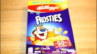 Frosties Cornflakes Unboxing [upl. by Dranreb]