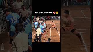 Focus on Game 🎯 kabaddiplayer kabaddi pkl11 vivoprokabaddi bigboss bigboss18 [upl. by Adnil]