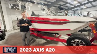 2023 Axis A20 Boat Walkthrough [upl. by Heyde651]