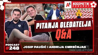 A1 Nogometni Podcast QampA 248  Tribina  Josip Paušić i Andrija Cmrečnjak [upl. by Nelan]