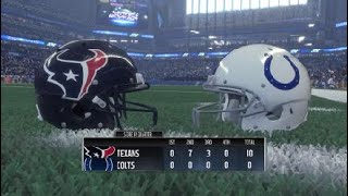 Texans vs colts Wildcard round [upl. by Yssirhc]