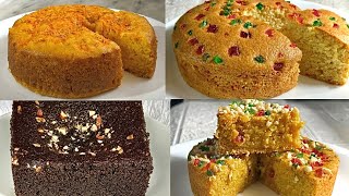 4 Easy Semolina Cake Recipe Without Oven ChocolateCarrotMango1 Egg Semolina Cake Recipe [upl. by Hsakaa]