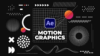 10 Great Motion Graphic Techniques in After Effects [upl. by Emmalee]