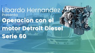 Operacion de motor detroit diesel serie 60 [upl. by Lusar910]