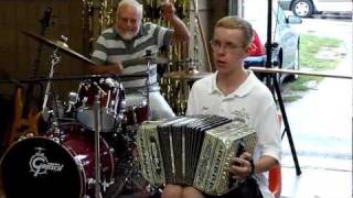 Clarinet Polka  Josh Eidsor  Allenton Concertina Jamboree [upl. by Ahouh942]