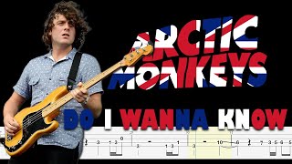 Arctic Monkeys  Do I Wanna Know Bass Tabs and Notation  By ChamisBass chamisbass basstabs [upl. by Pierrette]