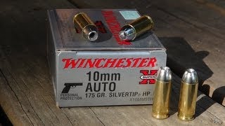 10mm Winchester Silvertip Ammo Test [upl. by Maletta]