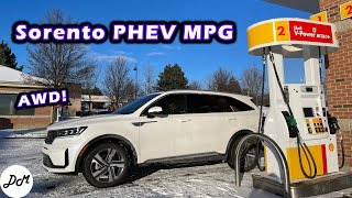 2022 Kia Sorento PHEV – MPG Test  Realworld Highway Range [upl. by Aihsotan]