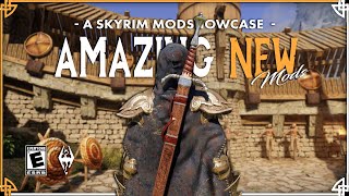 14 NEW Amazing Skyrim Mods You NEED to TRY [upl. by Ecnerat327]