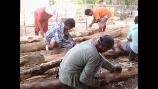 THE MAKING of NIPA HUT  PHILIPPINES  MODEL  ILOCOS [upl. by Milly]