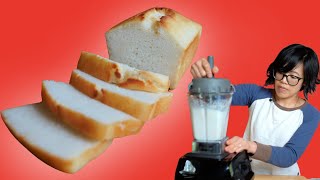 Turn RICE Into Fluffy BREAD In 1 Hour  Flourless Blender Rice Bread [upl. by Dafodil]