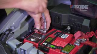 How to Install a car battery by Dynex  Exide [upl. by Hadria]