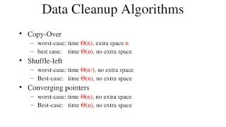 Data Cleanup algorithm [upl. by Julina]