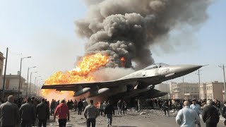 WORLD SHOCK FIRST AIR COMBAT US F 16 AND RUSSIAN SU 57 Look What Happened [upl. by Sualakcin]