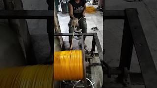 6mm wire single core packing copper cable machine [upl. by Alliuqahs244]