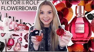 FLOWERBOMB RUBY ORCHID vs FLOWERBOMB PERFUME NECTAR MIDNIGHT amp DEW PERFUME REVIEW  Soki London [upl. by Leinahtam110]