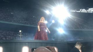 Adele at Wembley Stadium 29th June 2017 rumour has it and Water Under The Bridge [upl. by Ivette]