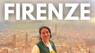 Firenze Travel Vlog Florence Italy food museums and sightseeing vegetarian [upl. by Rosene]