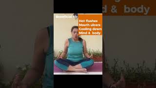 Sheetal Pranayama or Cooling breath technique  It’ll help cool your body and mind naturally [upl. by Quickel]