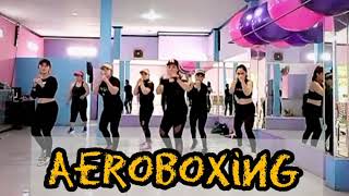 AeroboxingquotFIREBALLquot  kick boxing  cardio workout  Juwita studio Bekasi city [upl. by Ike274]