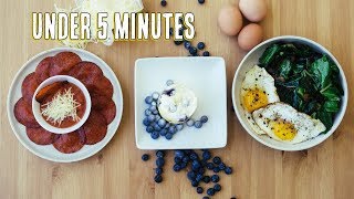 3 Fast Keto Snacks  Easy Keto Recipes [upl. by Trab]