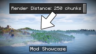 These Mods Increase amp Optimize your Render Distance in Minecraft [upl. by Sarad]