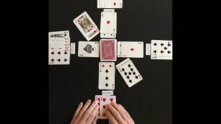 How To Play Kings In The Corners Card Game [upl. by Sidalg]