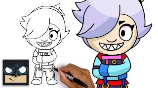 How To Draw Colette  Brawl Stars [upl. by Trisha]