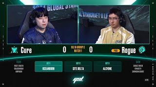 2024 GSL S2 Ro16 Group C Match1 Cure vs Rogue [upl. by Hplodur927]