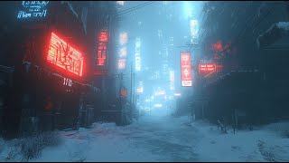 Echoes of a Dystopian Future Blade Runner Dark Ambient Soundscape [upl. by Prudy962]