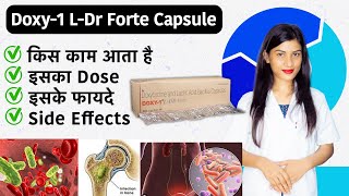 Doxy 1 L Dr Forte Capsules Uses  Doxycycline and Lactobacillus Tablets  Uses  Side Effects [upl. by Keare]