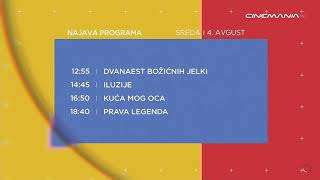 Cinemania HD  Najava programa [upl. by Ahsimat]