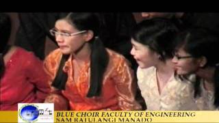 Blue Choir of Sam Ratulangi University  Dung Nene Dung Tetewmv [upl. by Marilyn]