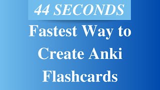 How to Efficiently Create Anki Decks for Studying [upl. by Jenelle]