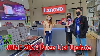 LENOVO Price List Update June 2024  Legion Phone Duel  Lenovo Tablet  Lenovo Laptop [upl. by Josefa]