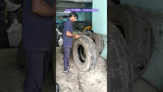 Tyre Remolding Works Address 📍 At Dapode Bhiwandi Dist ThaneMob No  8262827821  7558550721 [upl. by Aicilat]