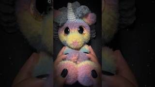 Crochet Fluffy Unicorn amigurumi [upl. by Dovev396]