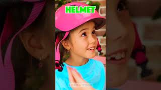 Kids always wear Helmet 🪖 for your Safety 🙌 safety kidsvideo [upl. by Martica]