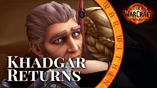 Khadgar Returns Alleria Frees Him from the Dark Heart  WAR WITHIN  WORLD OF WARCRAFT [upl. by Timmy910]