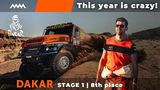 DAKAR 2024  STAGE 1  8th place  Everything changed [upl. by Euqnimod]