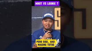 MHOT vs LOONIE Kakayanin kaya ni MHOTfliptopshort rap hiphopmusic hiphop [upl. by Anilyx106]