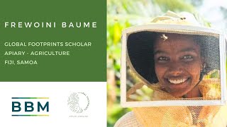 Frewoini Baume Apiarist and 2022 Global Footprints Scholarship [upl. by Ahtera]