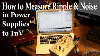 How to measure power supply ripple down to 1uv [upl. by Mateya]