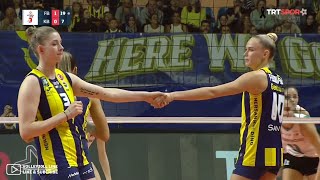 Magdalena Stysiak  fenerbahce opet vs Kuzeyboru Turky volleyball League 2023 week 3 [upl. by Kera]