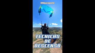 Técnicas de descenso básicas en parapente [upl. by Nnyllaf]